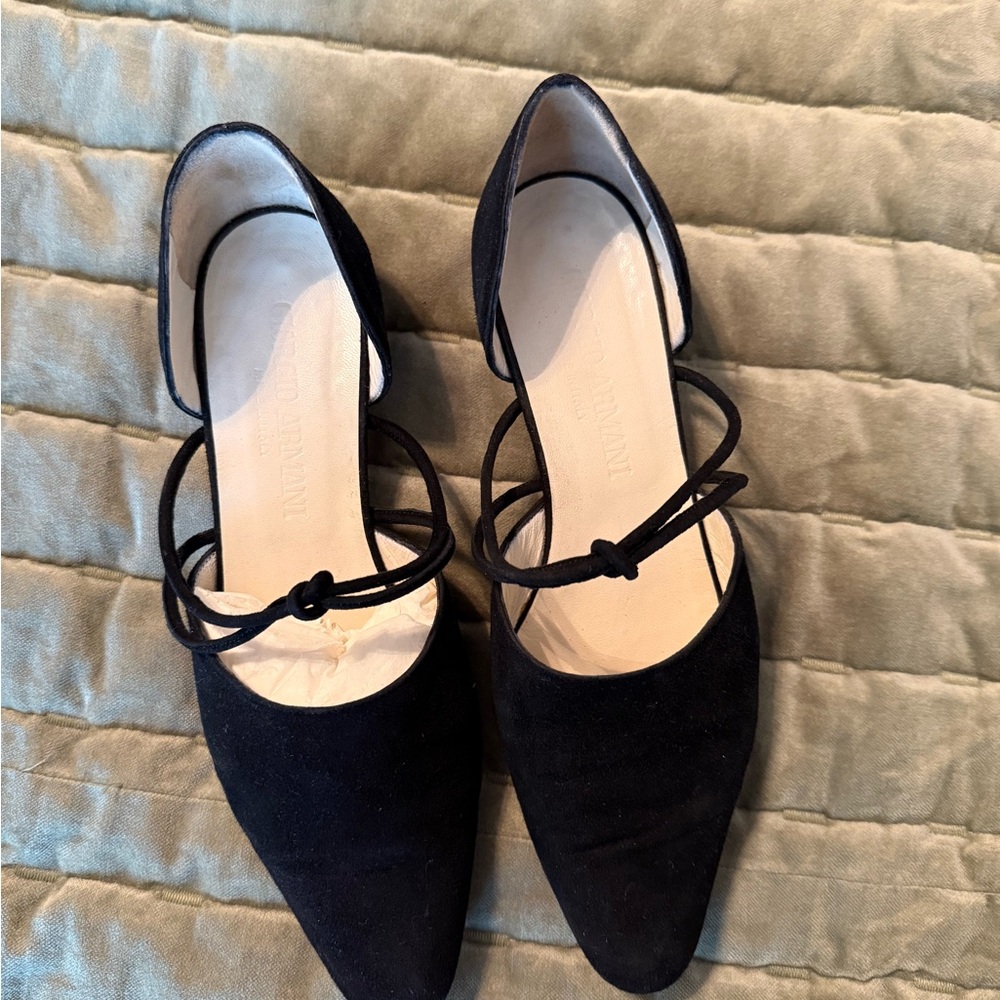 Giorgio Armani Women's Black Heels - Picture 2 of 5